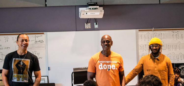 CHAPPELLE SHOWS LOVE,         GIVES DESA STUDENTS                   A MASSIVE                   MASTERCLASS MONDAY